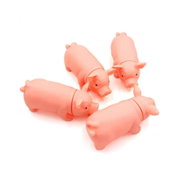Igračka K50 za kućne ljubimce mini gumeno prase 9x2cm | ZooBerza.rs