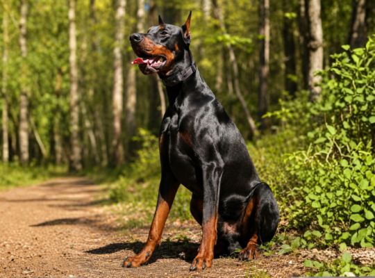 Fenomenalan Doberman spreman za parenje