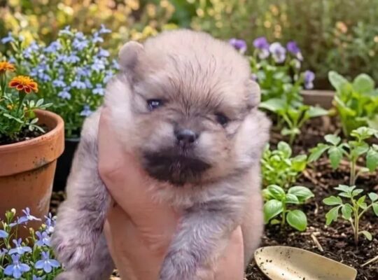 Pomeranac štenci – bebe u više boja