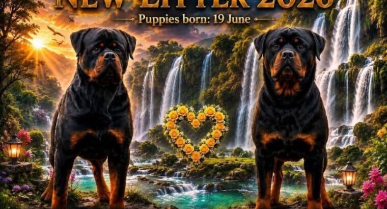 Rotvajler (Rottweiler) štenci